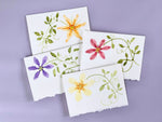 Clematis Watercolor Floral Notecards