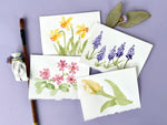 Hand Painted Floral Notecards |Spring Collection 3